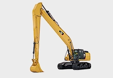 long reach excavator